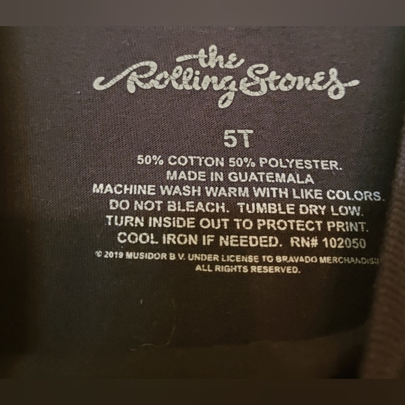 🍒The Rolling Stones Tour '78 Short Sleeve Grap - Picture 5 of 7